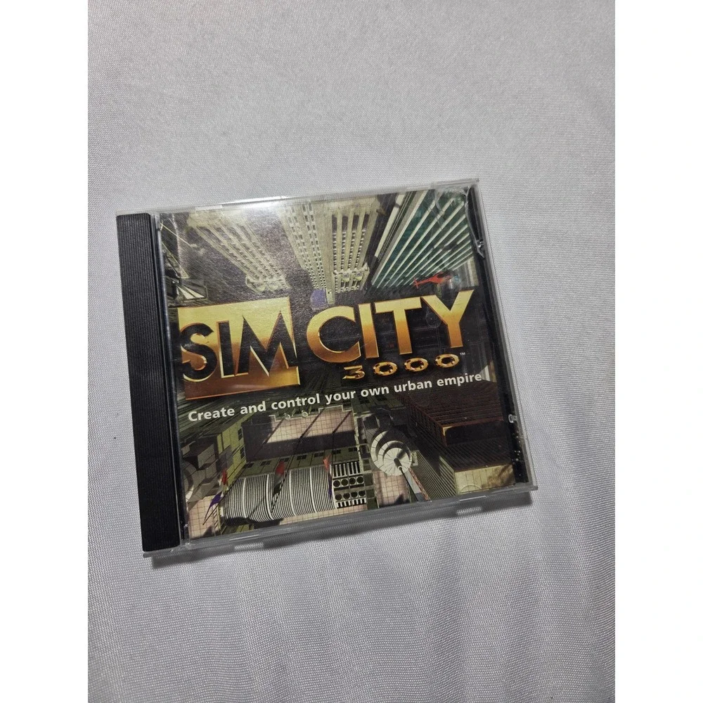 SimCity 3000 and SimCity 2000 Special Edition‎ PC Games Bundle Maxis Vintage
